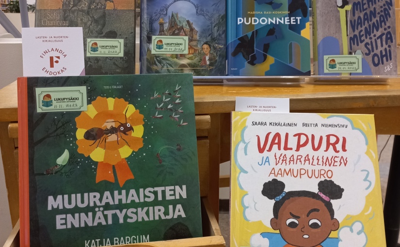 Viekkaita muurahaisia, puurotaistelu ja äidin etsintää – esittelyssä lasten ja nuorten Finlandia-ehdokkaat 2022
